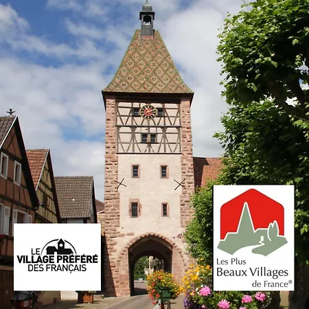 Duplex Des Vins: Medieval Village Retreat In Alsace Bergheim