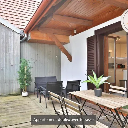 Duplex 3 Et 4 Personnes - Proche Marches De Noel - Route Des Vins - Centre Alsace Apartament