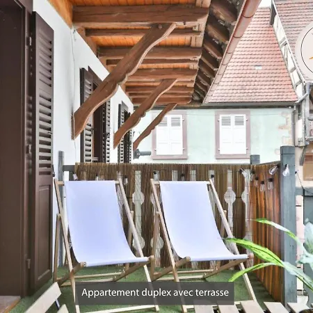 Duplex 3 Et 4 Personnes - Proche Marches De Noel - Route Des Vins - Centre Alsace * Bergheim