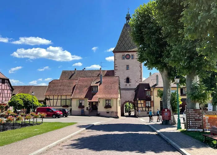 Duplex 3 Et 4 Personnes Confort - Climatisation - Route Des Vins - Centre Alsace * برغهايم